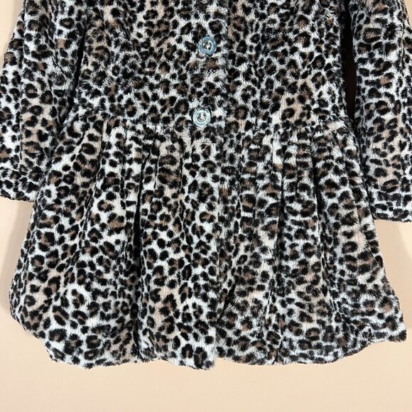 Juice Couture Kids Lined Animal Print Jacket - Picture 4 of 11